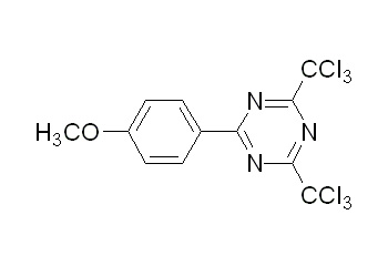 2-(4’-Methoxyphenyl)-4,6-bis(trichloromethyl)-1,3,5-triazine